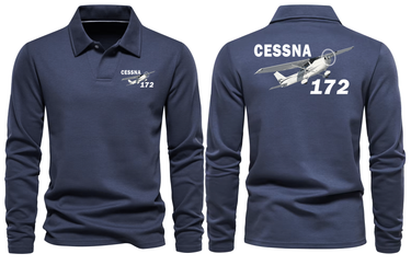 CESSNA 172 LONG SLEEVE POLO